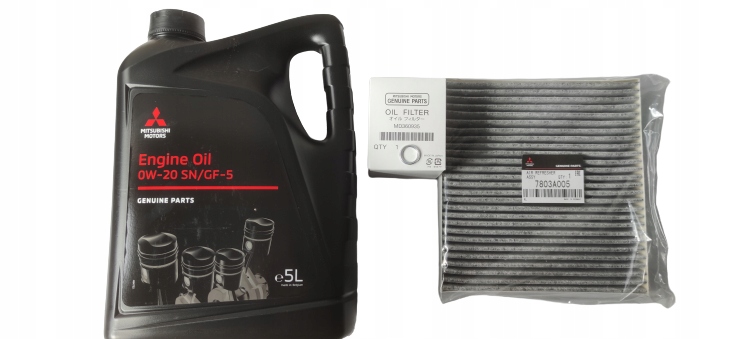 ZESTAW FILTRÓW PLUS OLEJ SILNIKOWY MITSUBISHI