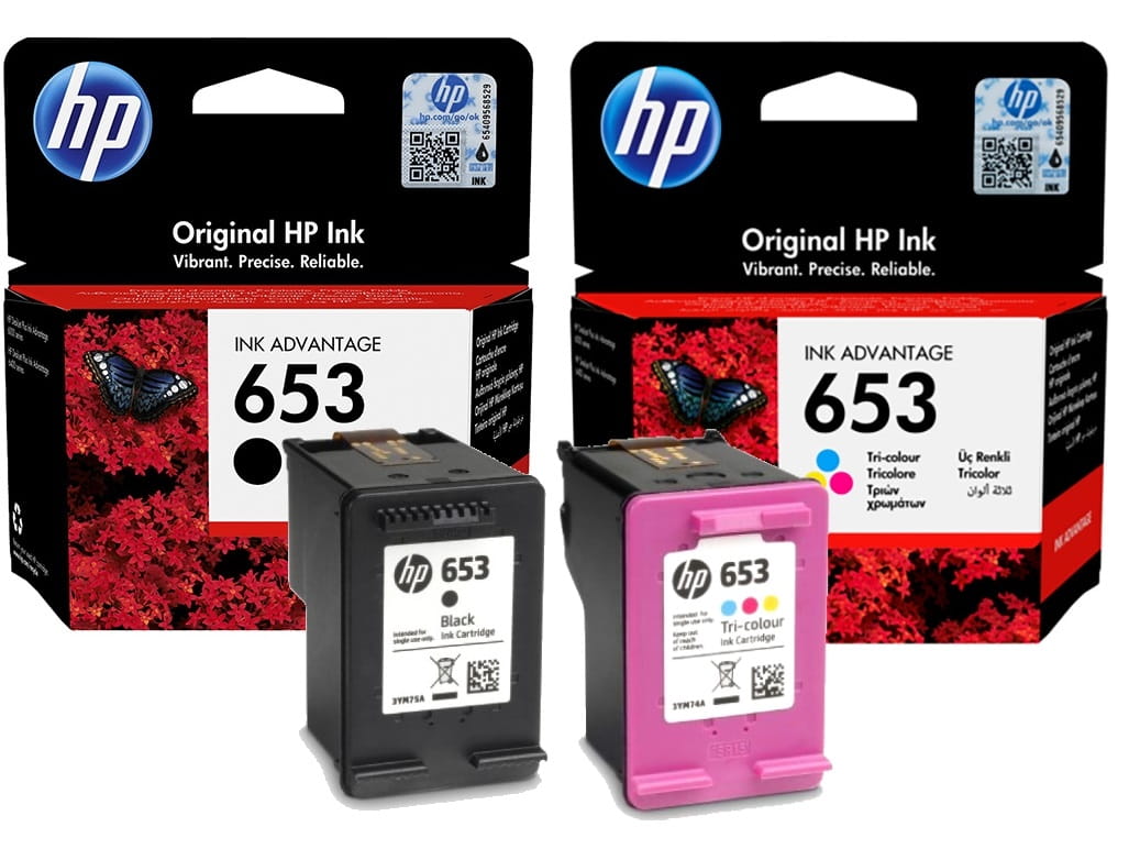 

Hp 653 Zestaw Tuszy Czarny Kolor