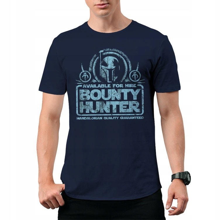 

T-shirt Gwiezdne Wojny Bounty Hunter Navy 2XL