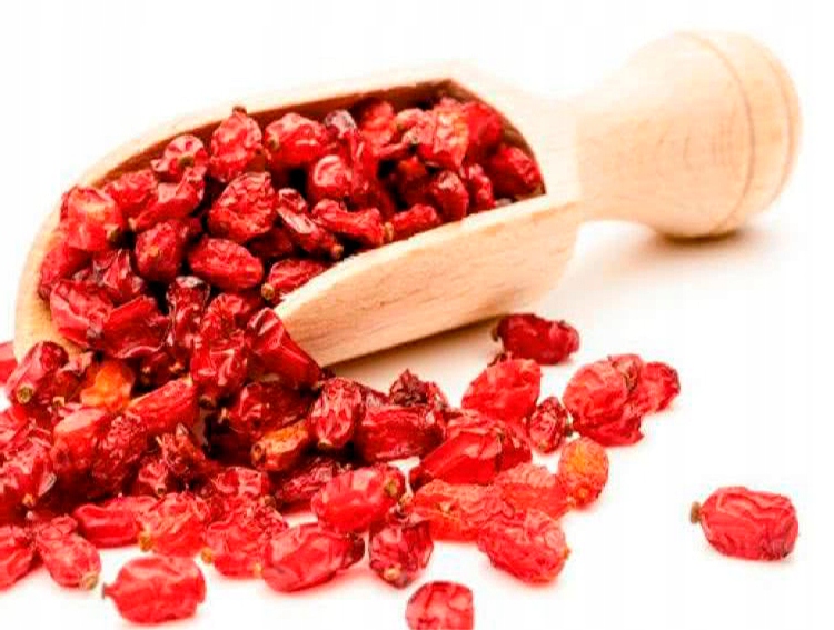 Dřišťál celé ovoce sušené berberysu Berberis Certifikát Mystic.Garden 1 kg