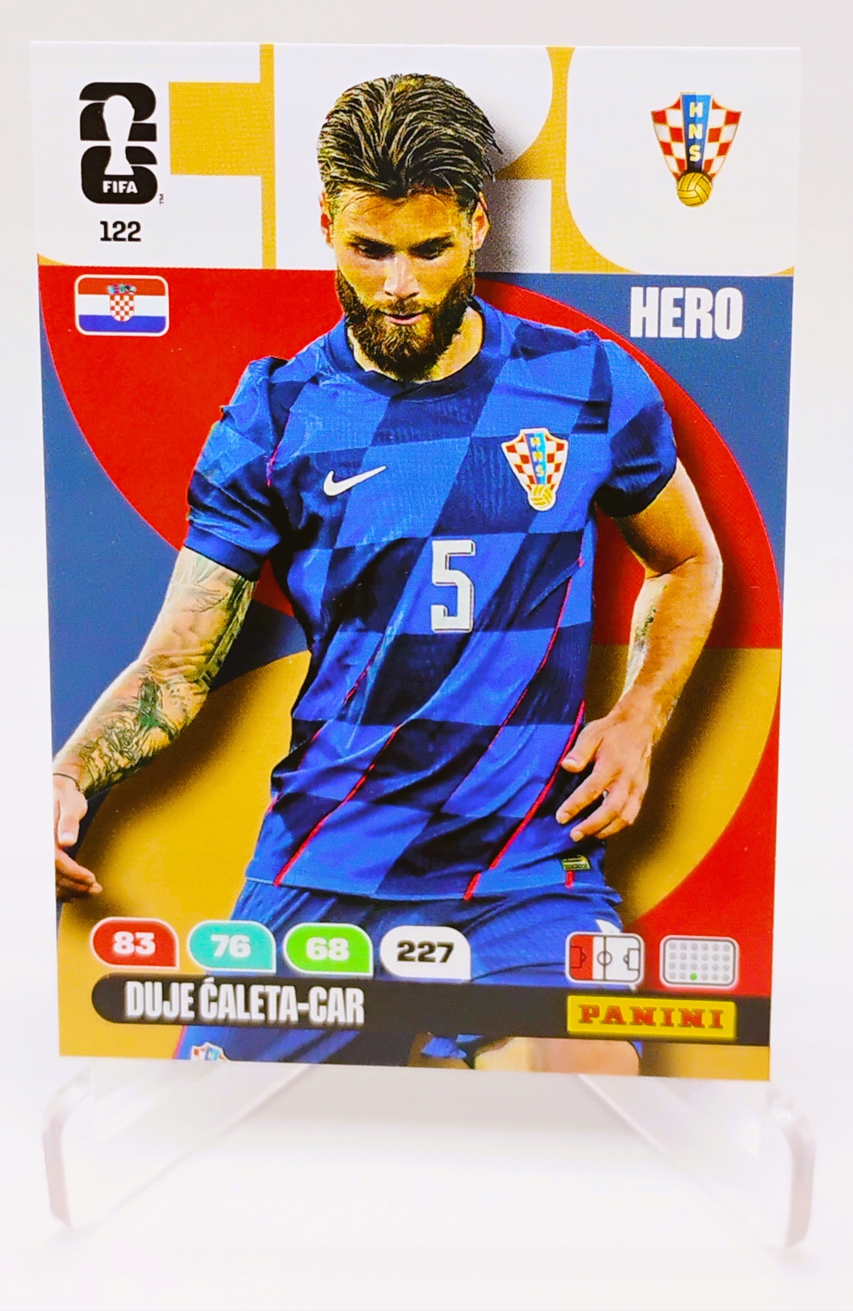 Panini World Cup 2026 Core Hero 122 Duje Caleta-car Chorwacja