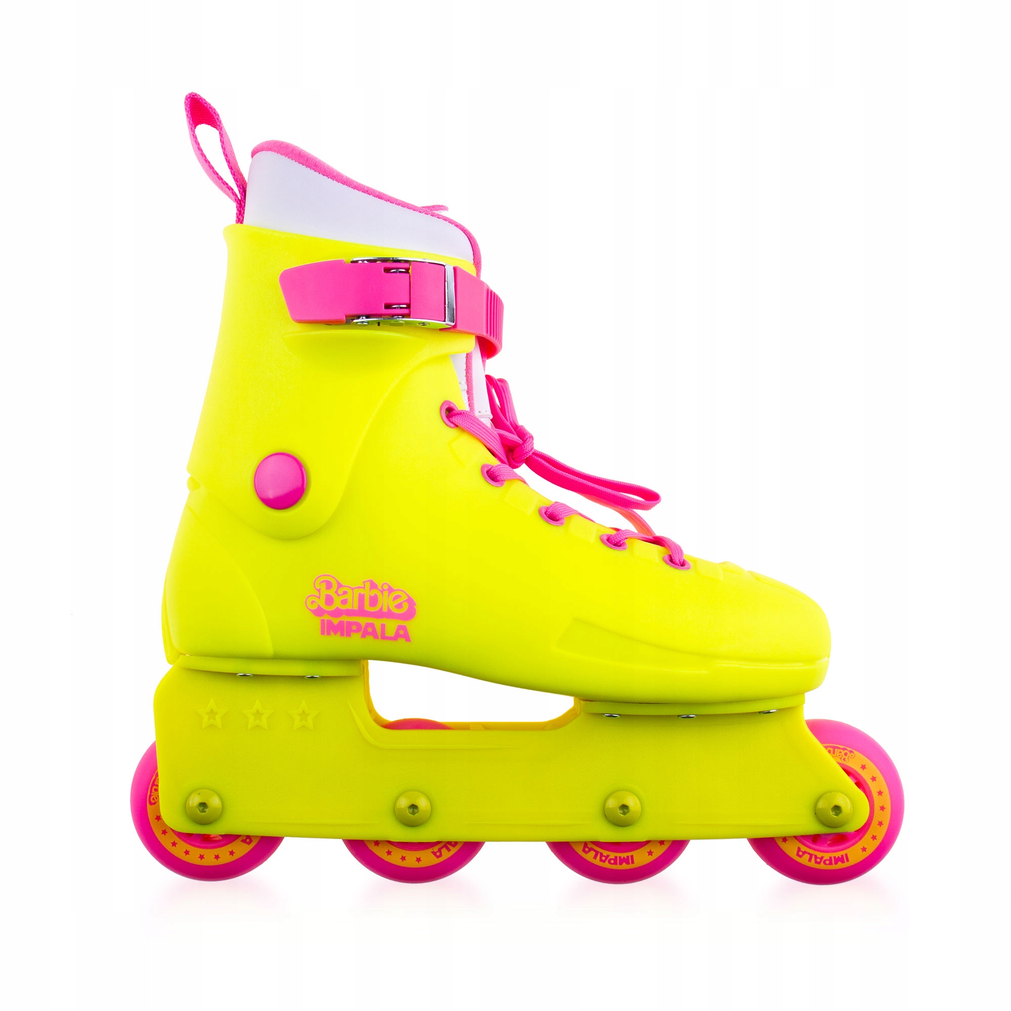 Kolečkové Brusle Impala Lightspeed Barbie Movie Žluté 37