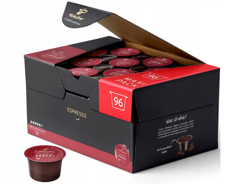 Kapsułki Tchibo Espresso Intense do ekspresu Tchibo Cafissimo
