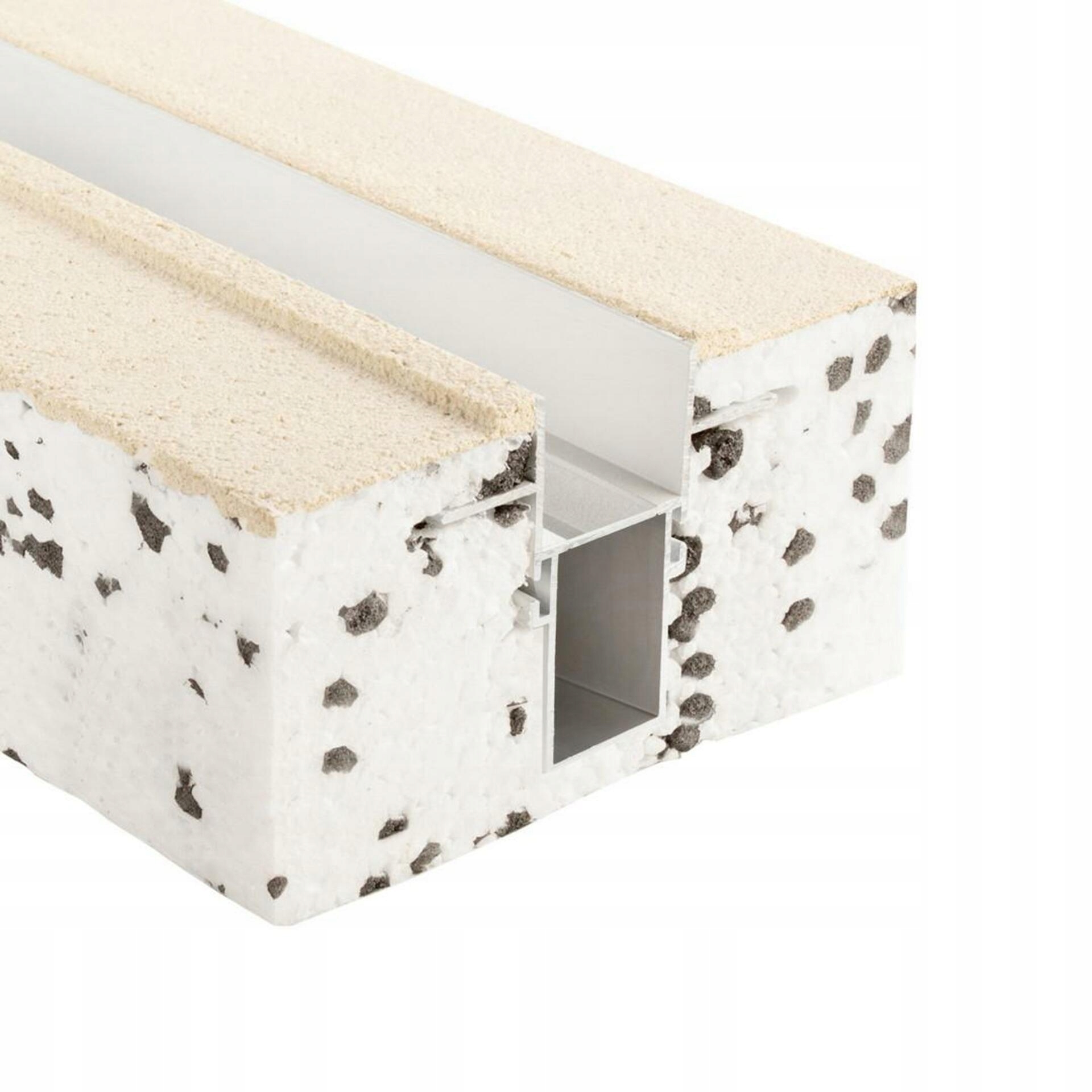 Light Impressions Deko-Light Combo profil pre trafa s izoláciou 1 m, biela 988