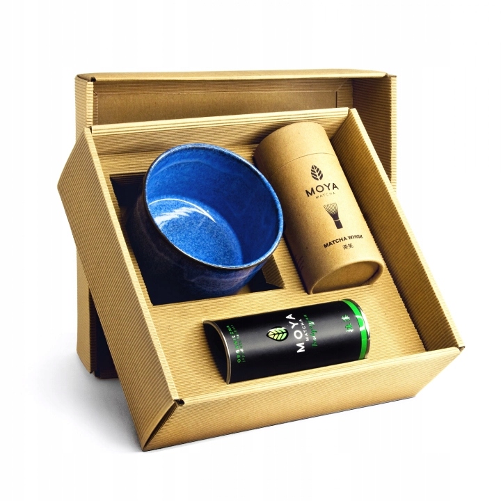Levně Moya Matcha Startovací sada pro matchu, barva kobaltová