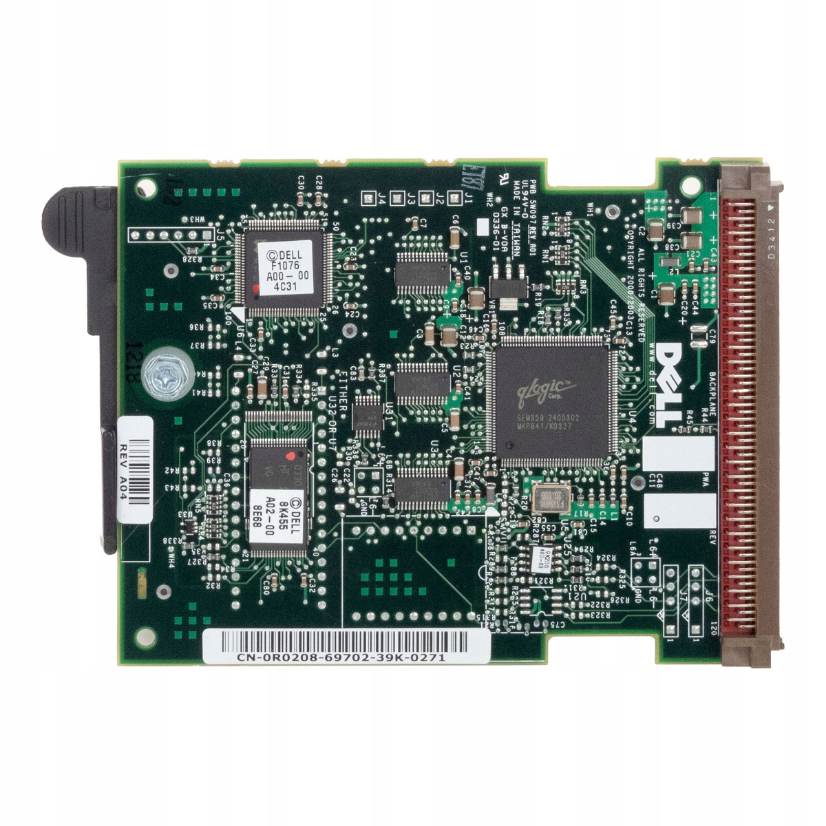 Dell 0R0208 Daughter Board Scsi PowerEdge 2600 2650