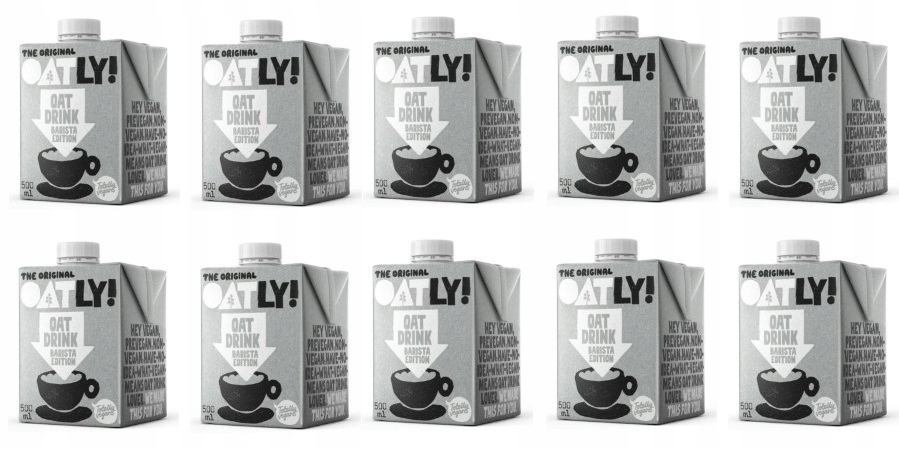 10x 500ml Oatly napój owsiany barista Zgrzewka