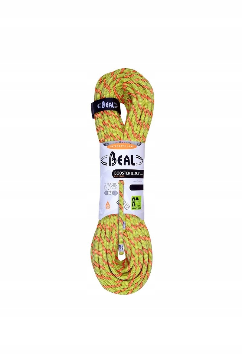 Beal Dynamické lezecké lano Booster 9.7 mm 50 M Dry