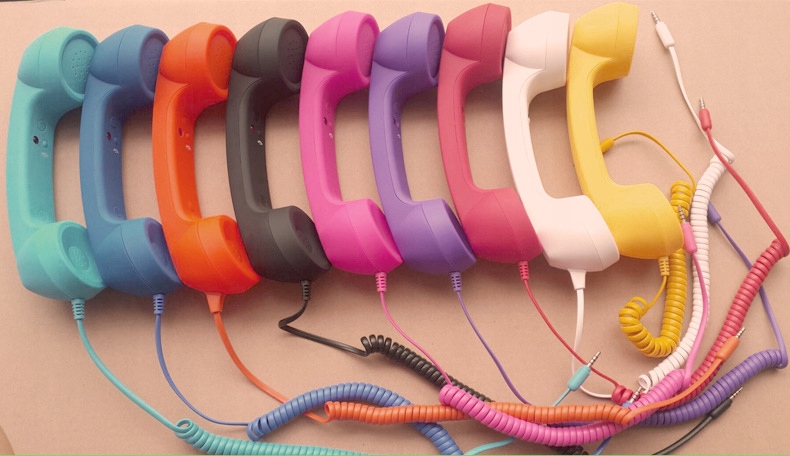 SŁUCHAWKA RETRO DO TELEFONU SMARTFONA JACK 3,5 MM Marka bez marki