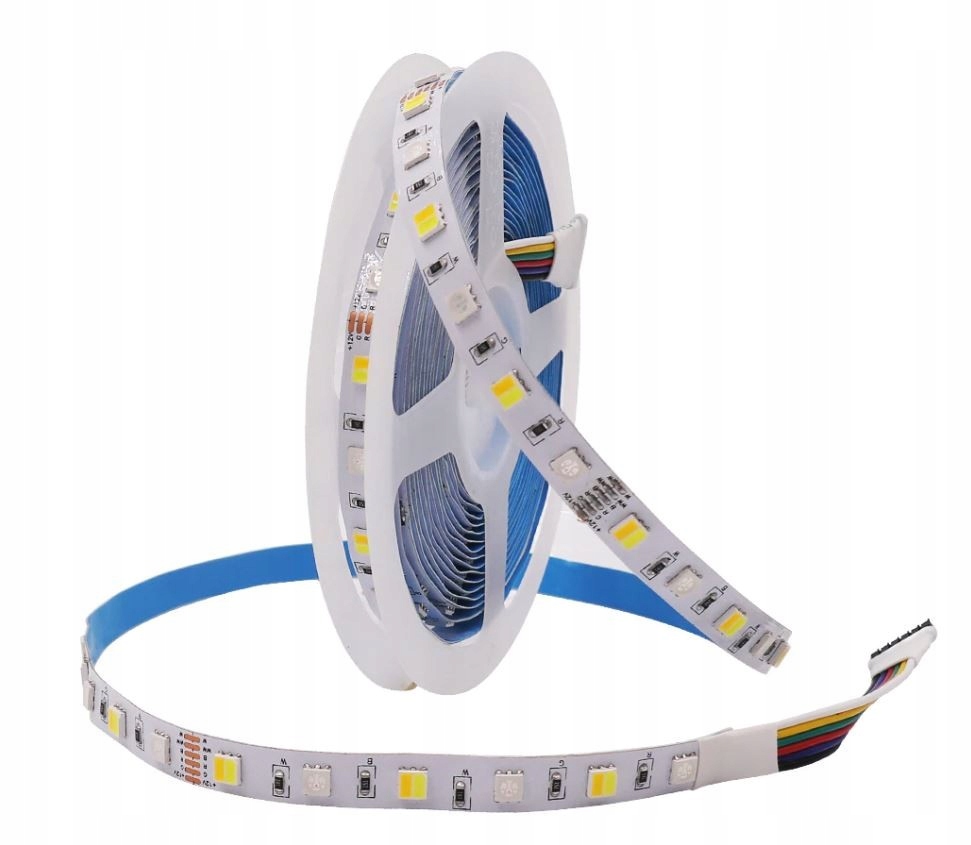 Led pásek 5050 12V vícebarevný bílý Rgb Cct 5 m
