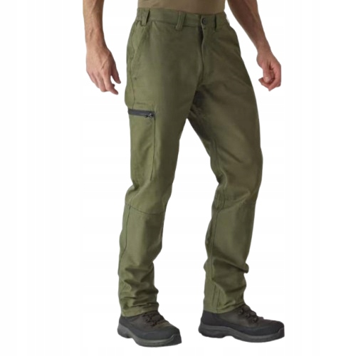 Spodnie Bojówki Wzmocnione 3 kieszenie 240 g/m² Taktyczne Wędkarskie 3XL