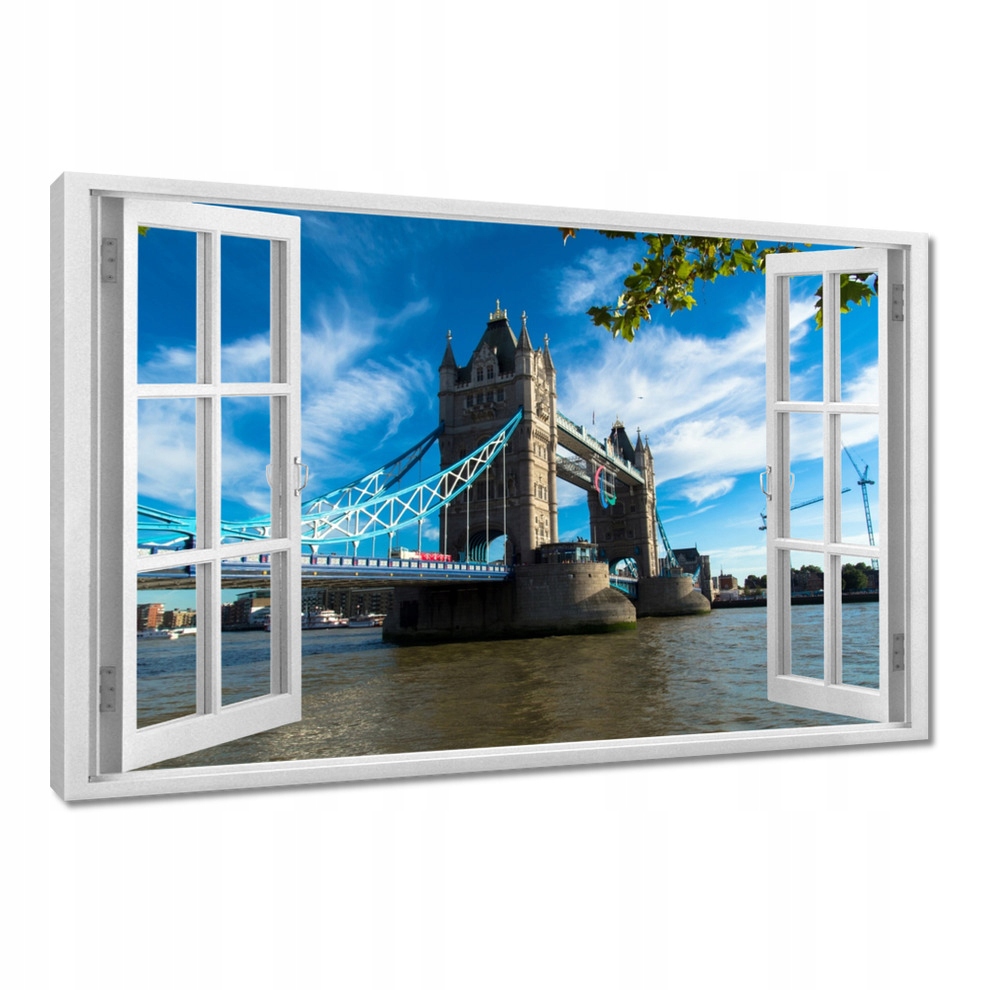 

Obrazy 120x80 Tower bridge z niebem