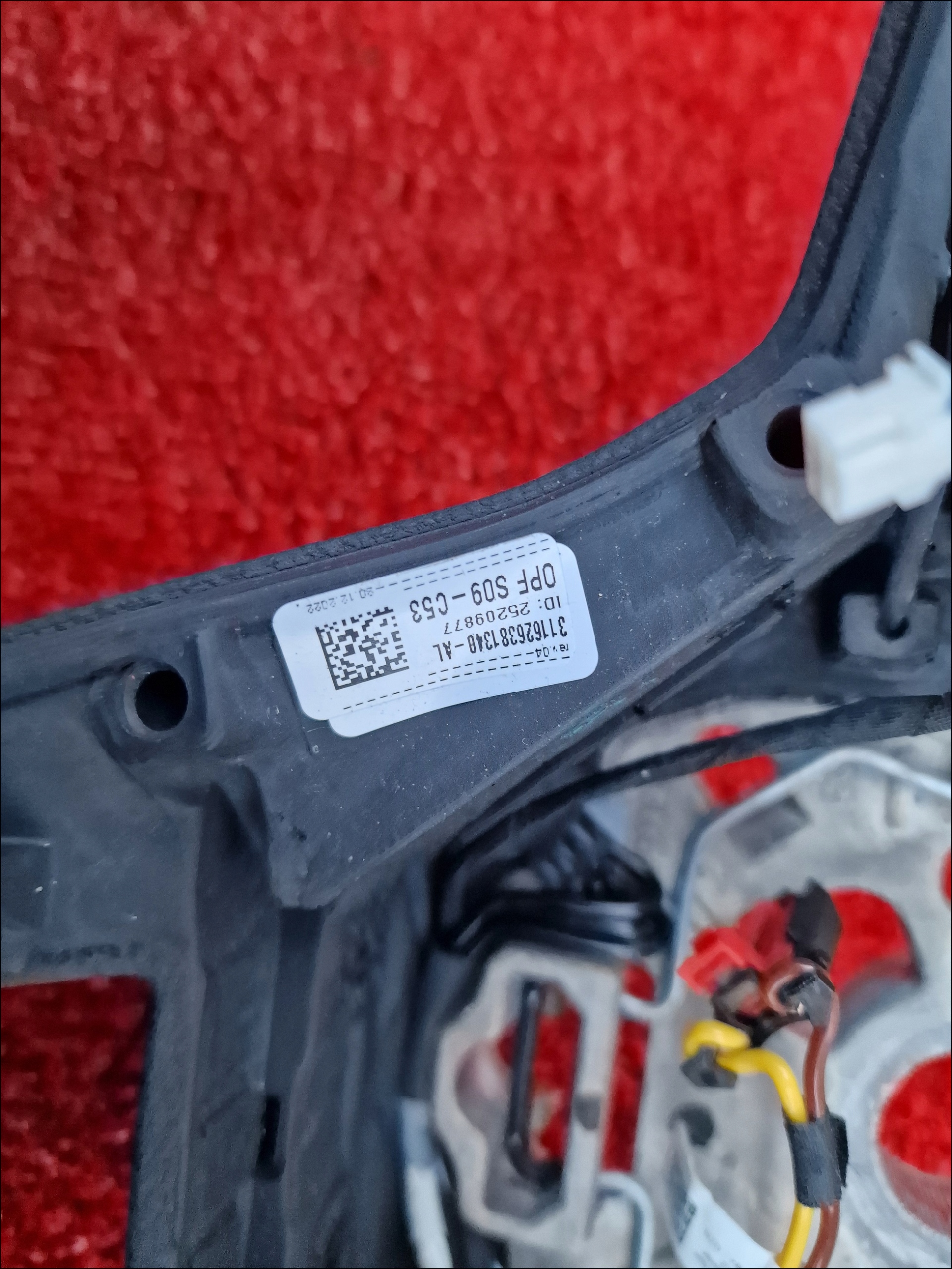 VW GOLF 8 VIII LENKRAD MULTI LEDER 5H0959542L KA16/074