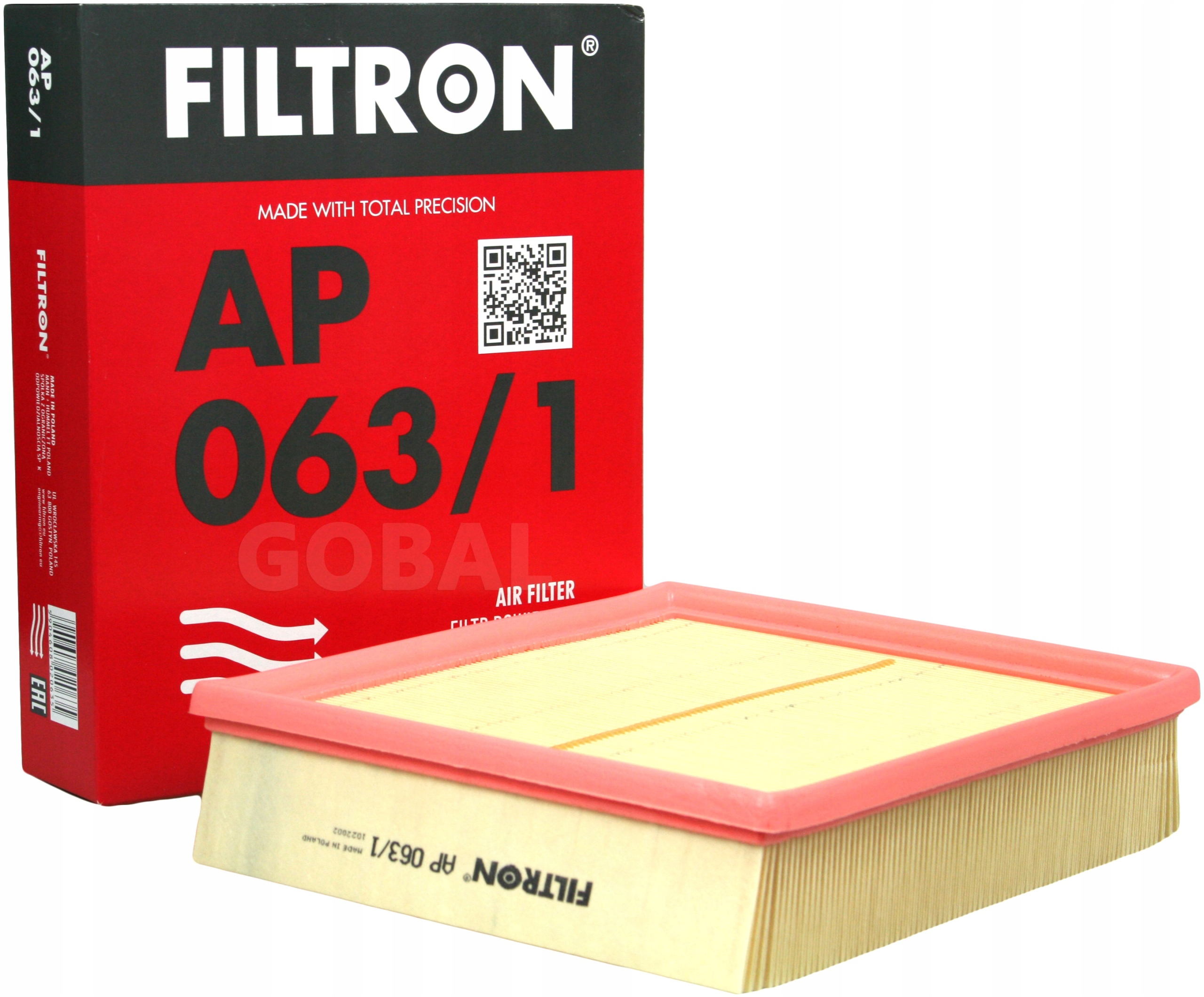 

Filtr Powietrza Filtron Ap 063/1