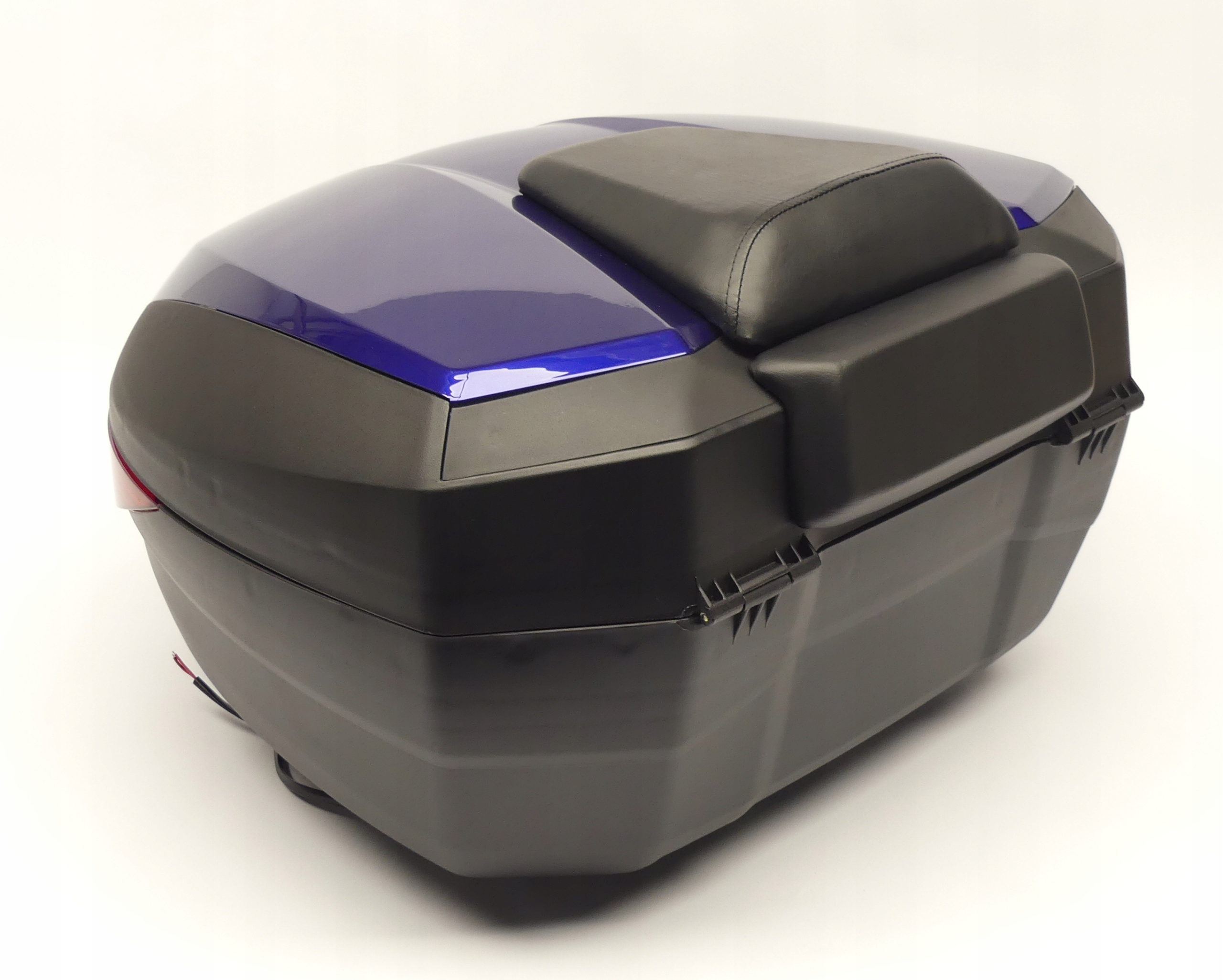 Motocyklový kufr 72L modrý Světlo Stop 2 Helmy TopX Suzuki DL V-Strom