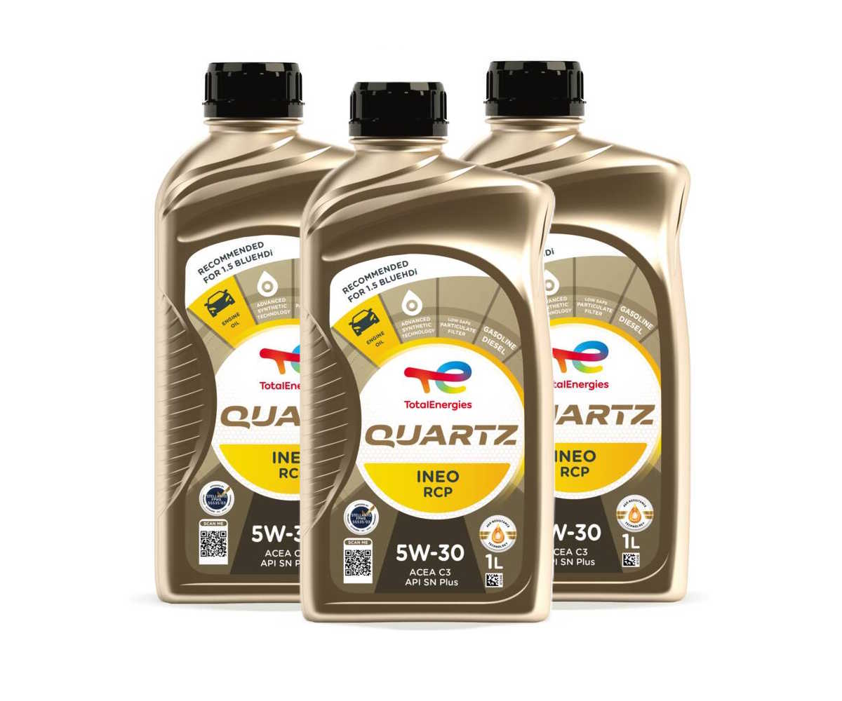 3L Zestaw TotalEnergies Quartz Ineo Rcp 5W-30, Psa Stellantis FPW9.55535