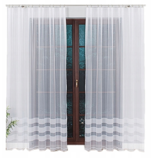 

Firana gotowa Lila wys 215x300cm żakard długa Bt