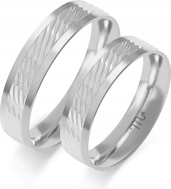 Zlatý snubní prsten pro novomanžele 14K 585 vel. 8 9 10 prstýnek unisex