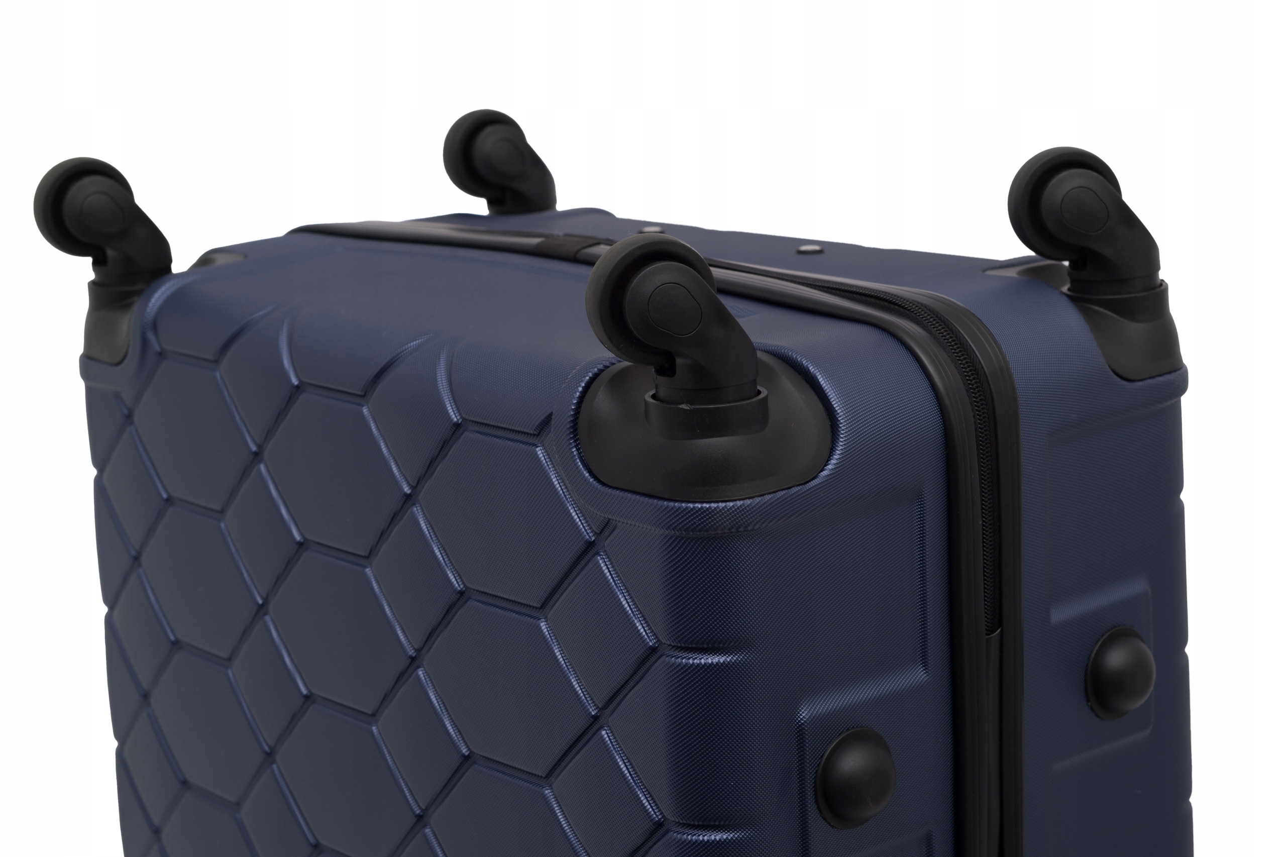 DUŻA WALIZKA PODRÓŻNA BAGAŻ 90L BAGIA WALIZKI ABS AMSTERDAM Materiał dominujący ABS