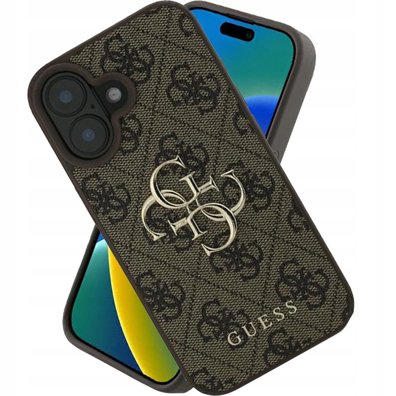 etui na telefon Guess do iPhone 16 mocny pokrowiec, plecki, case
