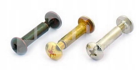 ZŁĄCZE MEBLOWE ŚRUBOWE MIEDŹ ANTYCZNA ZSR1