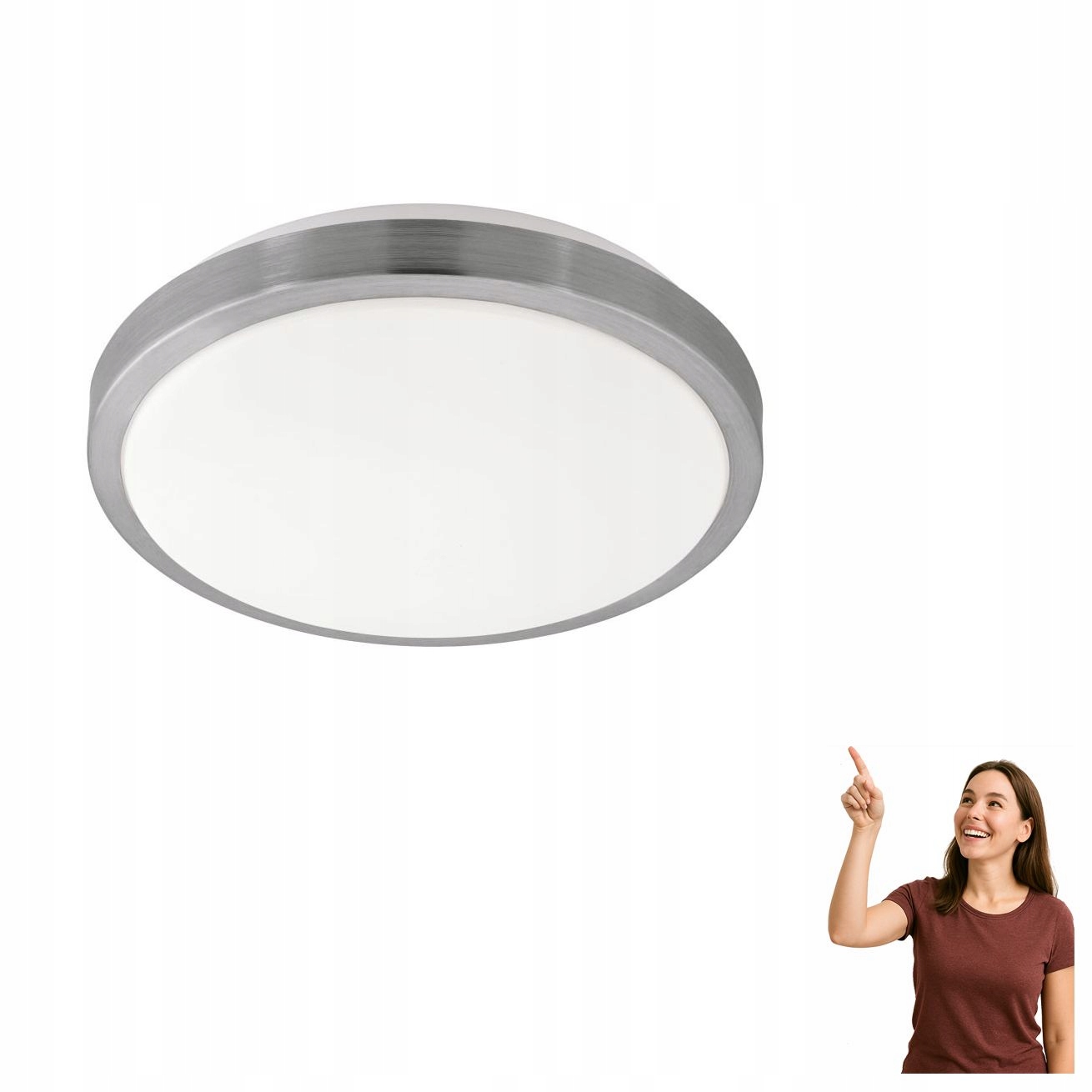 Led Stropné Svietidlo 18W Competa 1 96033 Eglo