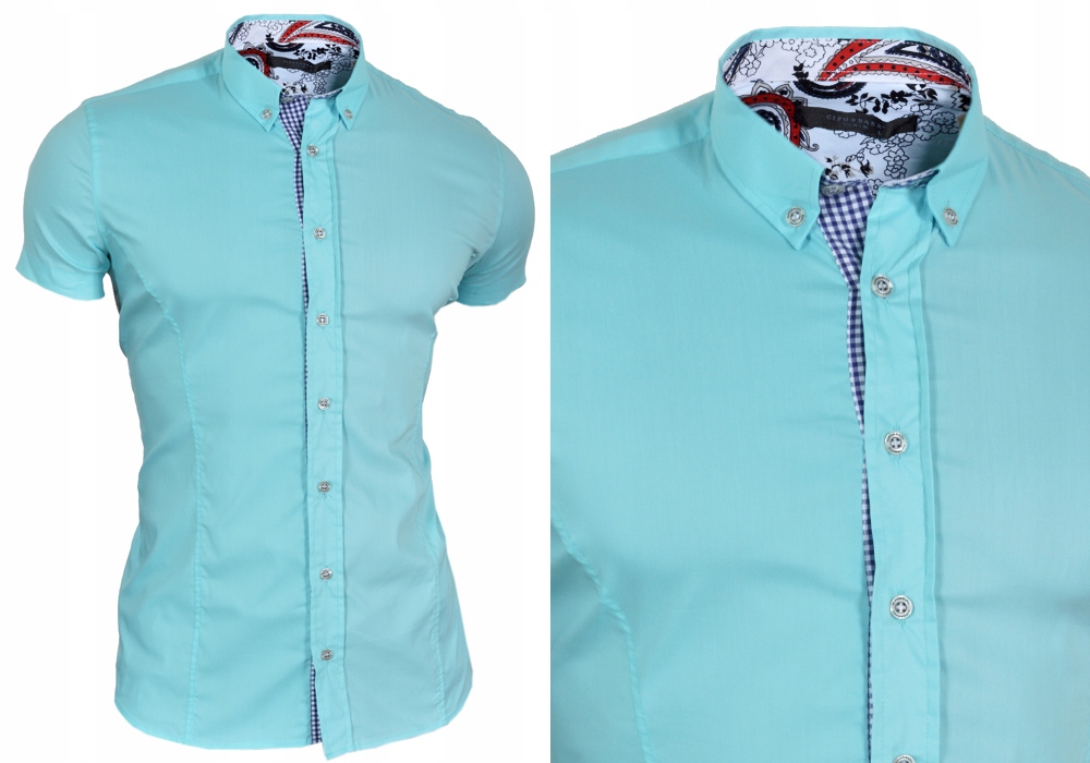 

Cipo Baxx Koszula Męska Casual . slimfit