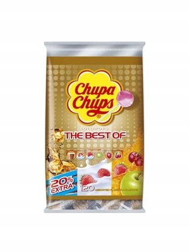 Levně Lízátka Best of Chupa Chups 1,44 kg