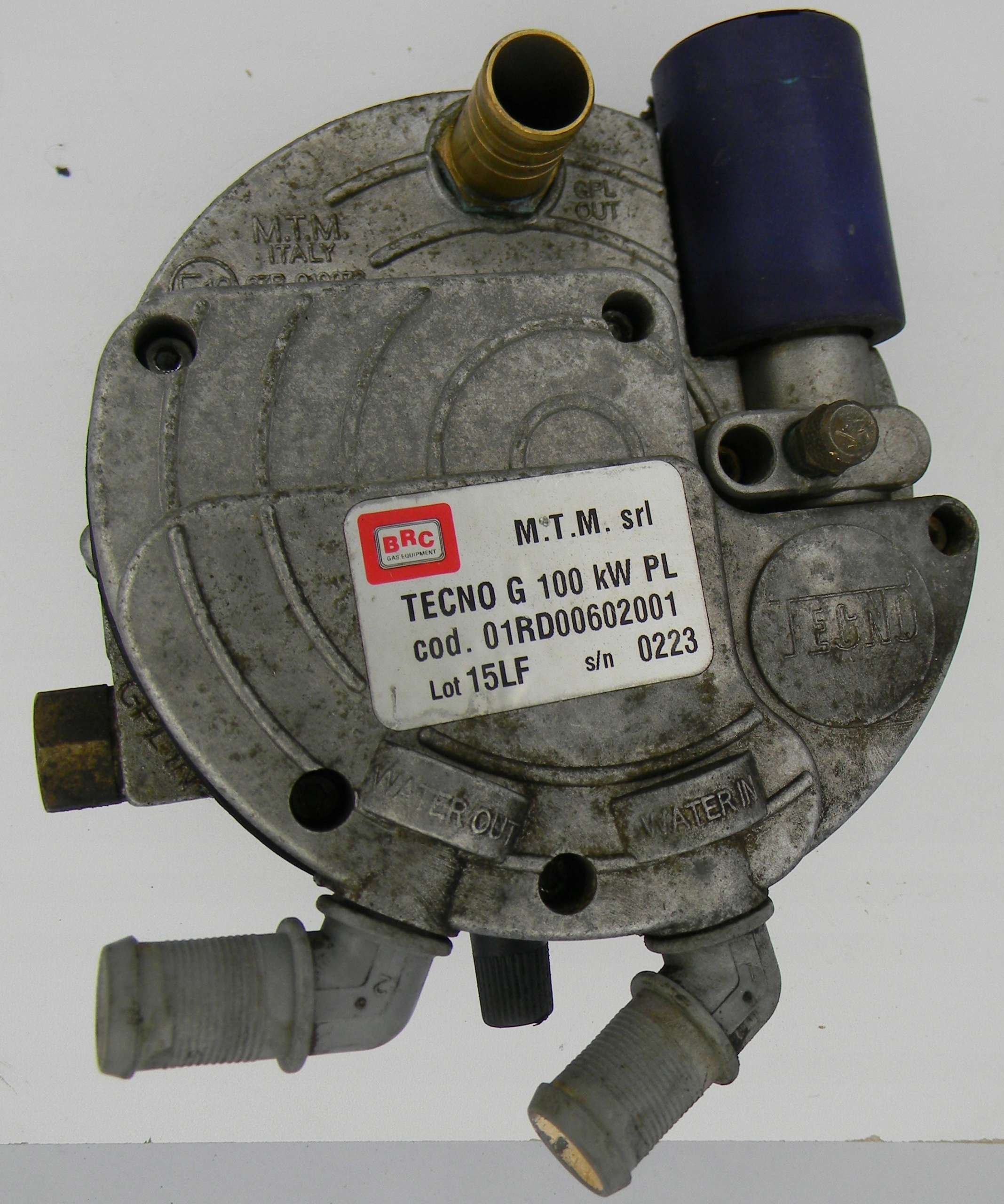 BRC TECNO G 100 kW REDUKTOR PAROWNIK GAZU LPG