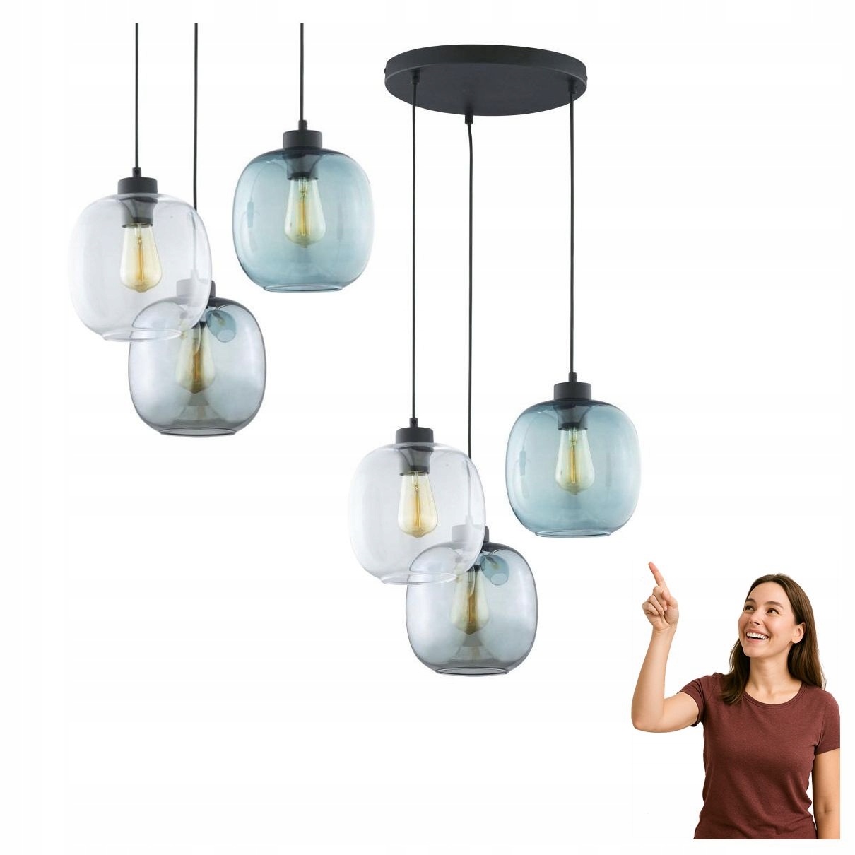 Závěsné svítidlo Elio 3184 Tk Lighting