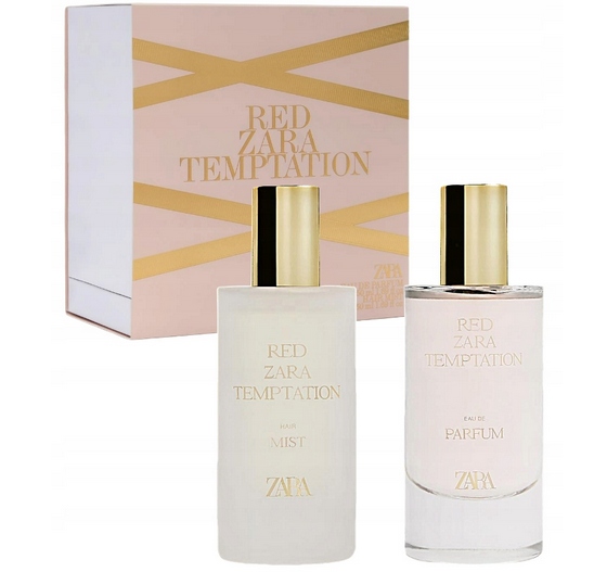 Red Zara Temptation 50 ml Edp Mlha Na Vlasy Limitovaná Edice 2X50 ML