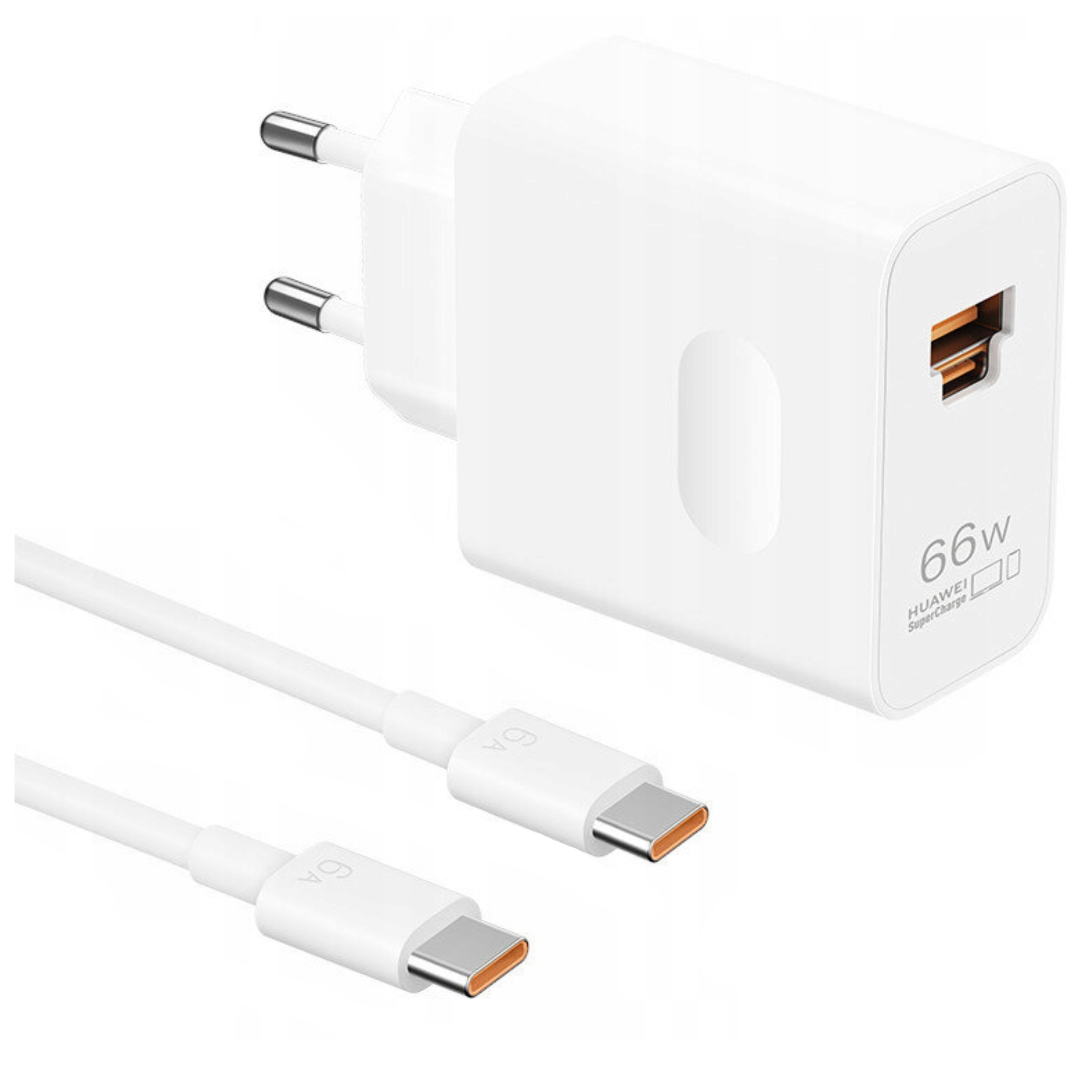 Szybka Ładowarka Sieciowa Huawei Supercharge Wall Charger 66W Usb-c Usb-a