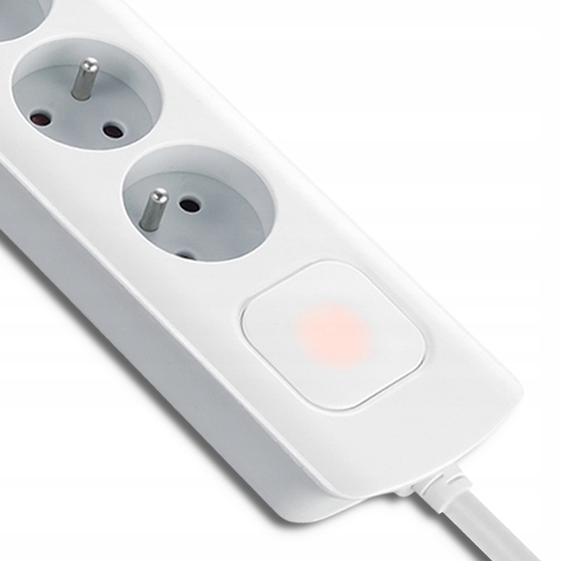 

Listwa zasilająca | 4 gniazda | 1,4m | biała