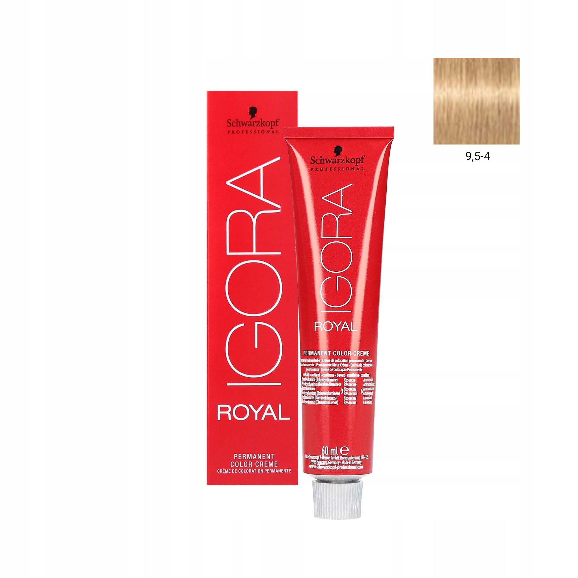 

Schwarzkopf Igora Royal Farba Do Włosów 9,5-4