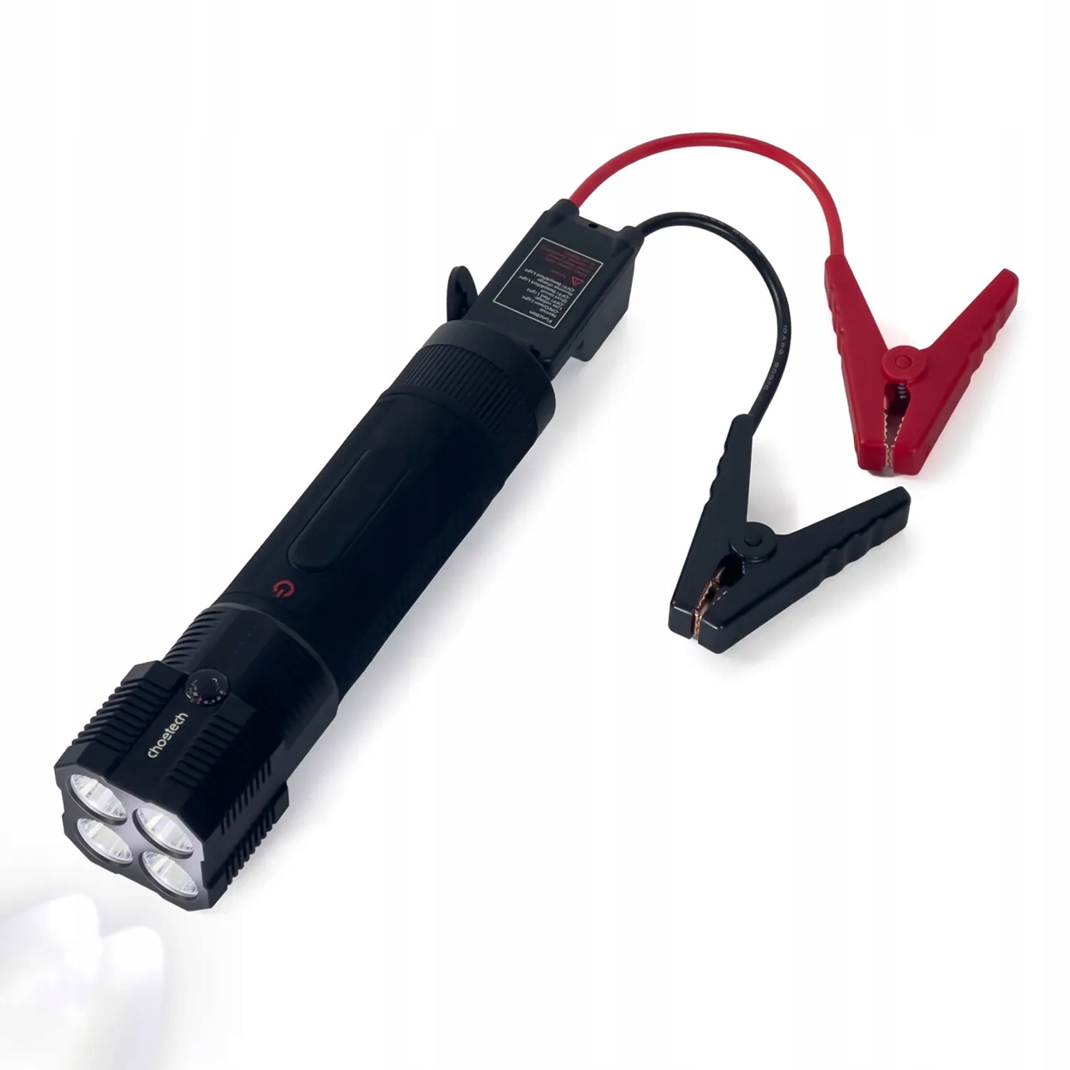 3v1 Štartovanie auta Jump Starter powerbanka 8000 mAh baterka Led čierna