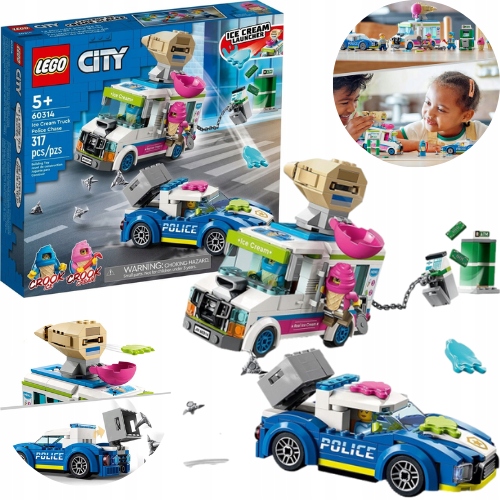 

Lego City Policyjny Pościg Auto Do Lodów 60314