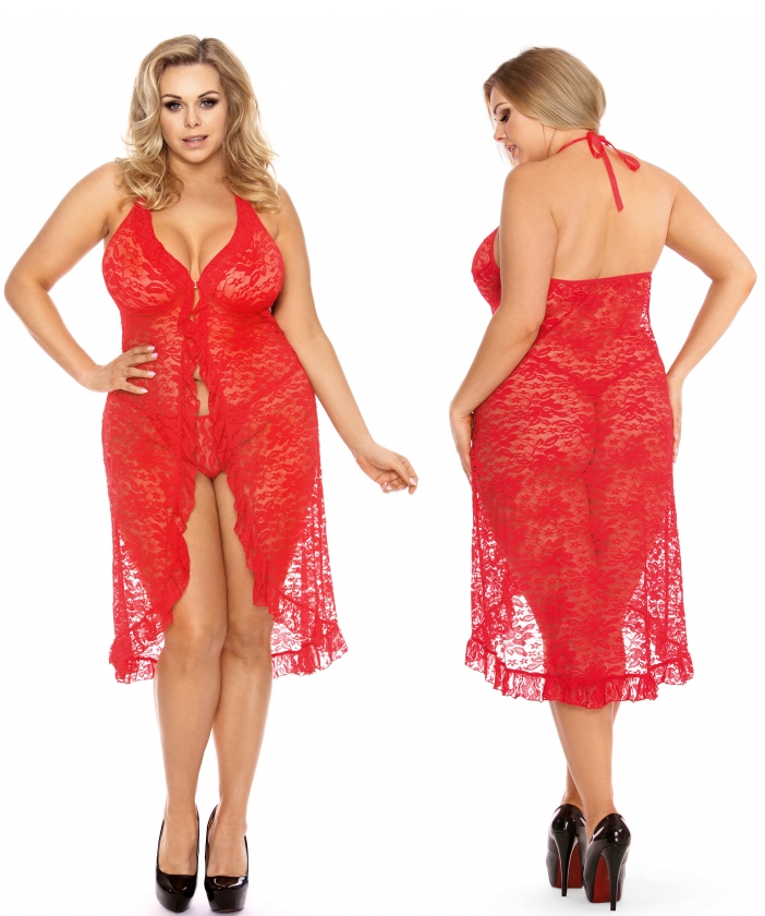 

Koszulka Dion + majteczki Gratis *5XL/6XL*czerwień