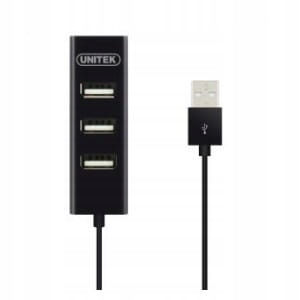 

Hub Usb Unitek Y-2140 4x Usb 2.0 mini czarny