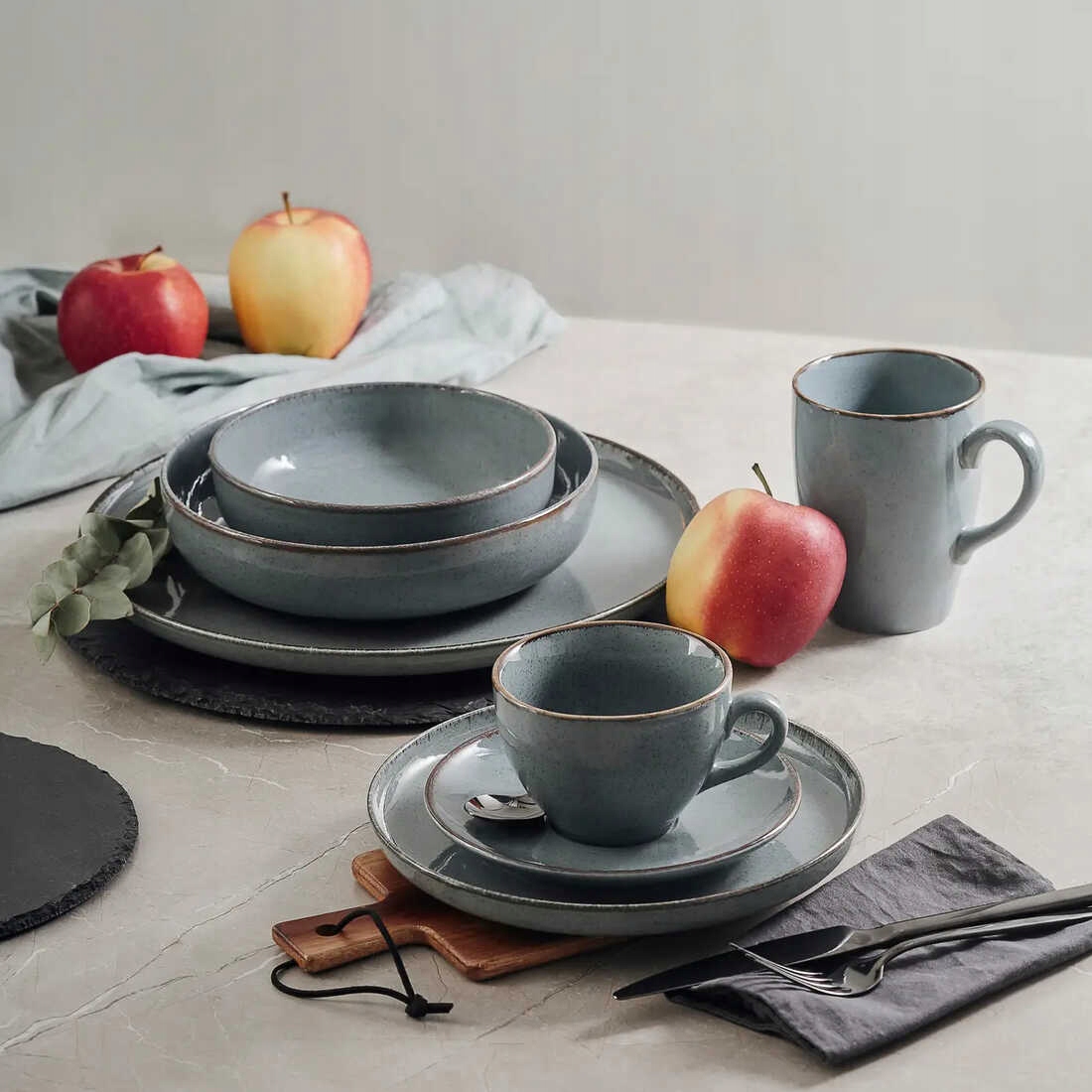 TALERZ MISKA DO ZUPY NIEBIESKI CRAFT AMBITION 20CM Linia Craft