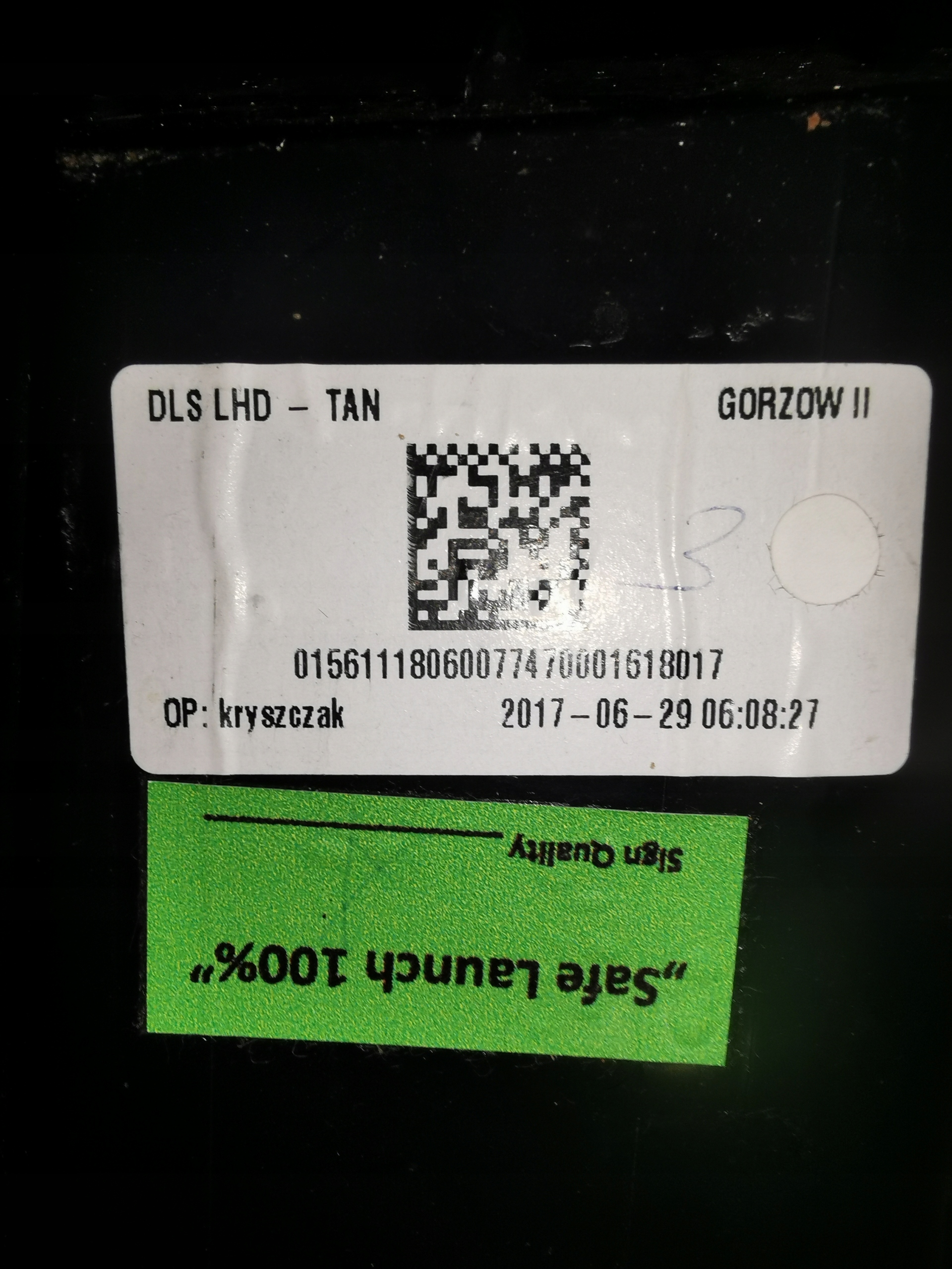 бардачок водители консоли левый ALFA ROMEO GIULIA T0522872