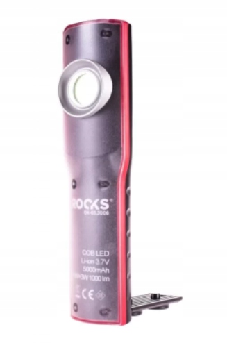 

Lampa warsztatowa cob led, 10+3w, 1000 lm Rooks