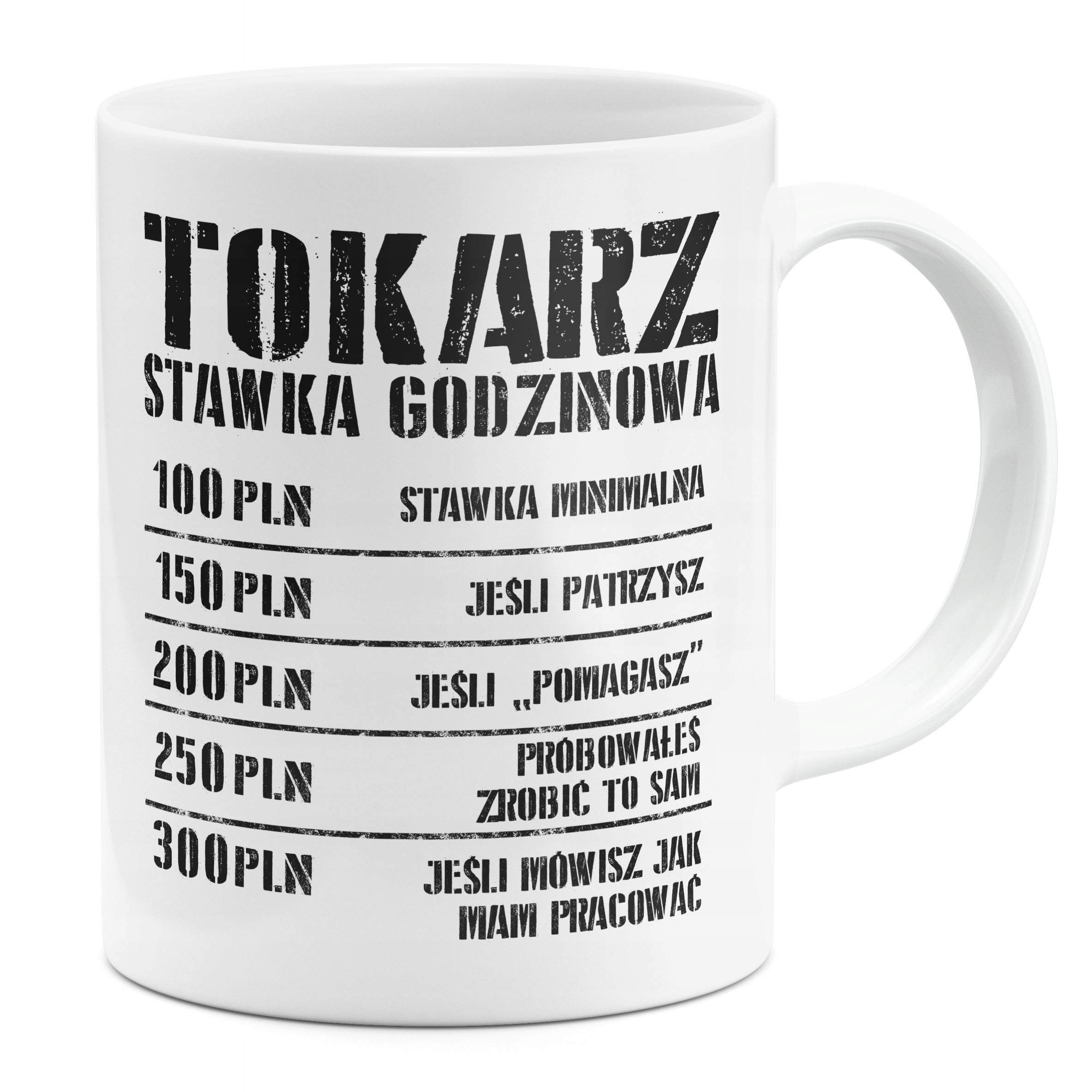 

Kubek Stawka Godzinowa Dla Tokarza