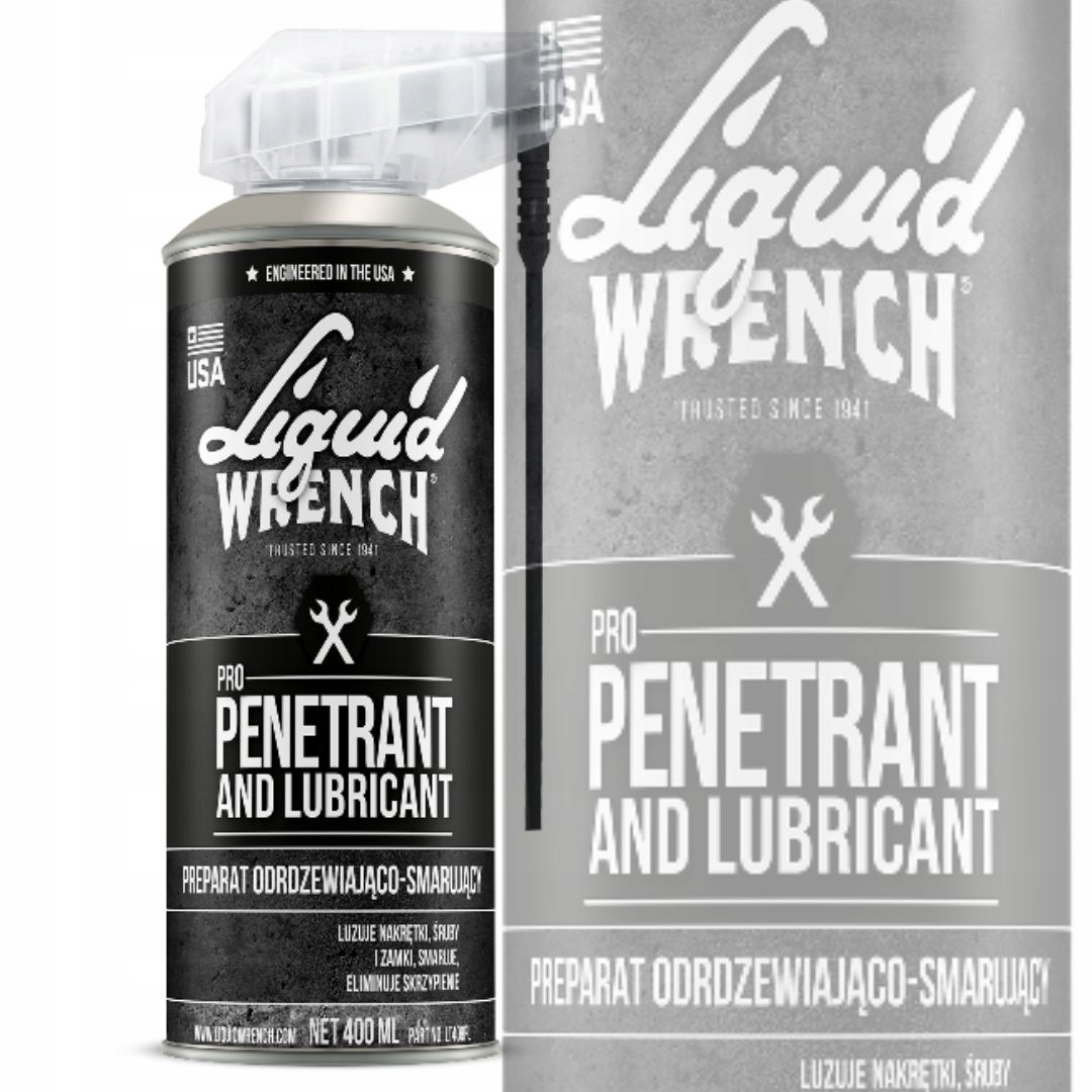 Odrdzewiacz Do Śrub Smarujący Wielofunkcyjny Spray 400 ml Liquid Wrench