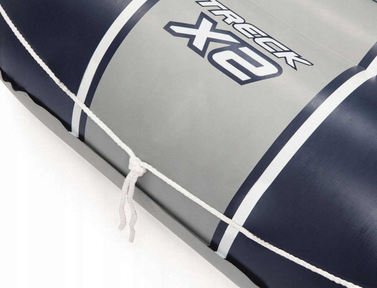 Dmuchany Ponton Niebieski 255 x 127 cm Bestway 61 Cechy dodatkowe siedziska uchwyty dla pasażerów uchwyty do przenoszenia