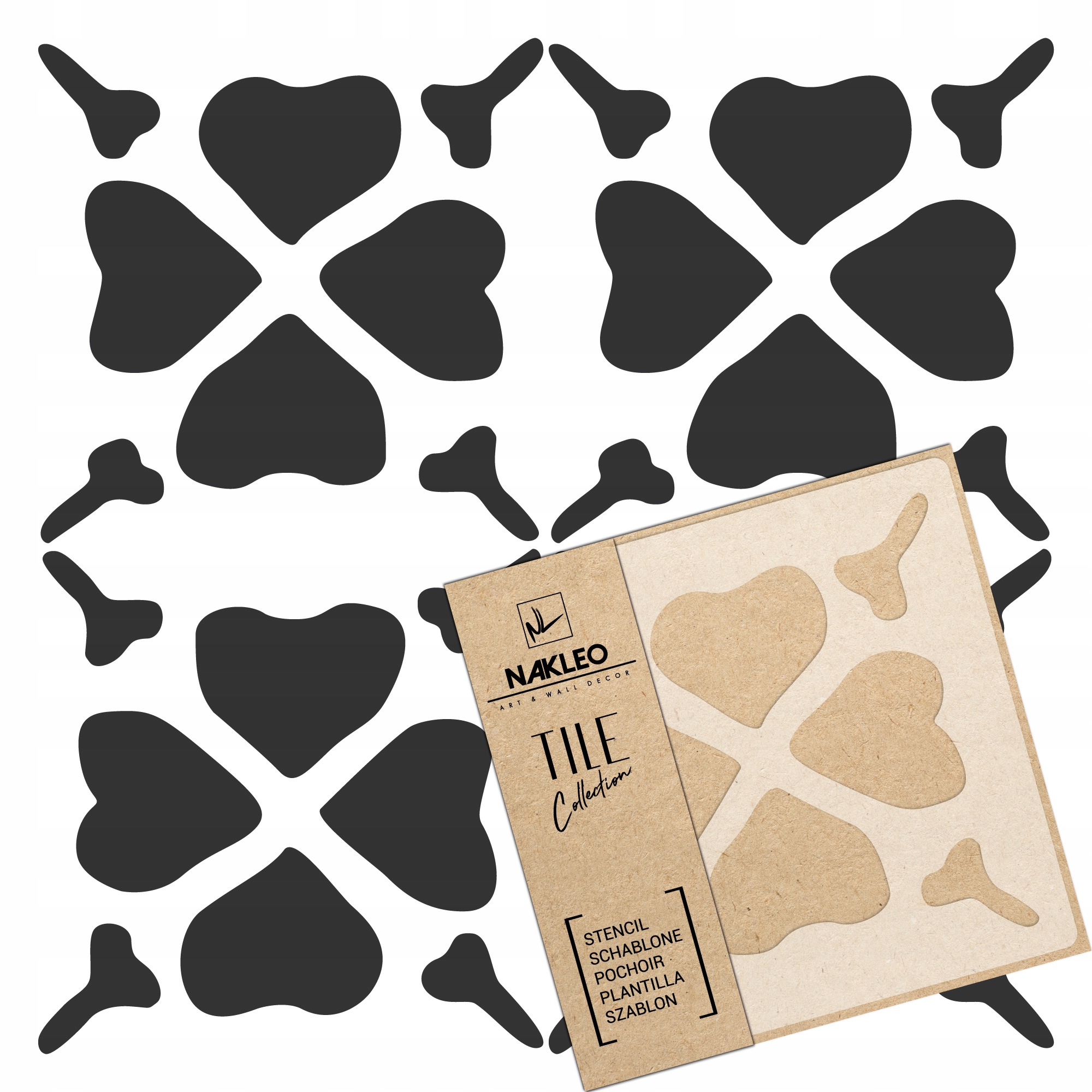 SZABLON MALARSKI do kafelków płytek MATISSE 20x20