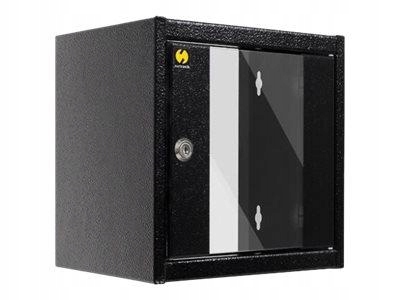 Netrack 010-045-300-012 Netrack szafa wisząca 10, 4.5U/300 mm czarny