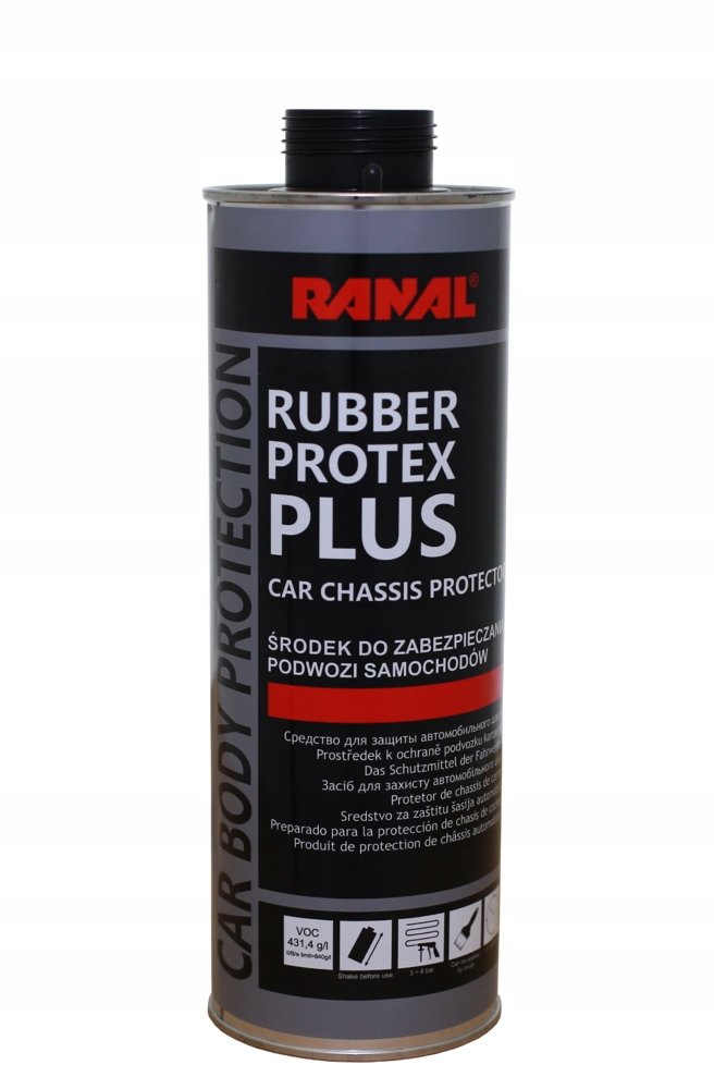 

Ranal Rubber Protex Plus Preparat Antykorozyjny 1L