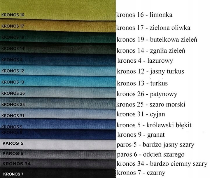 NAROŻNIK STELO wielokolorowy Powierzchnia spania - szerokość (cm) 131-140 cm