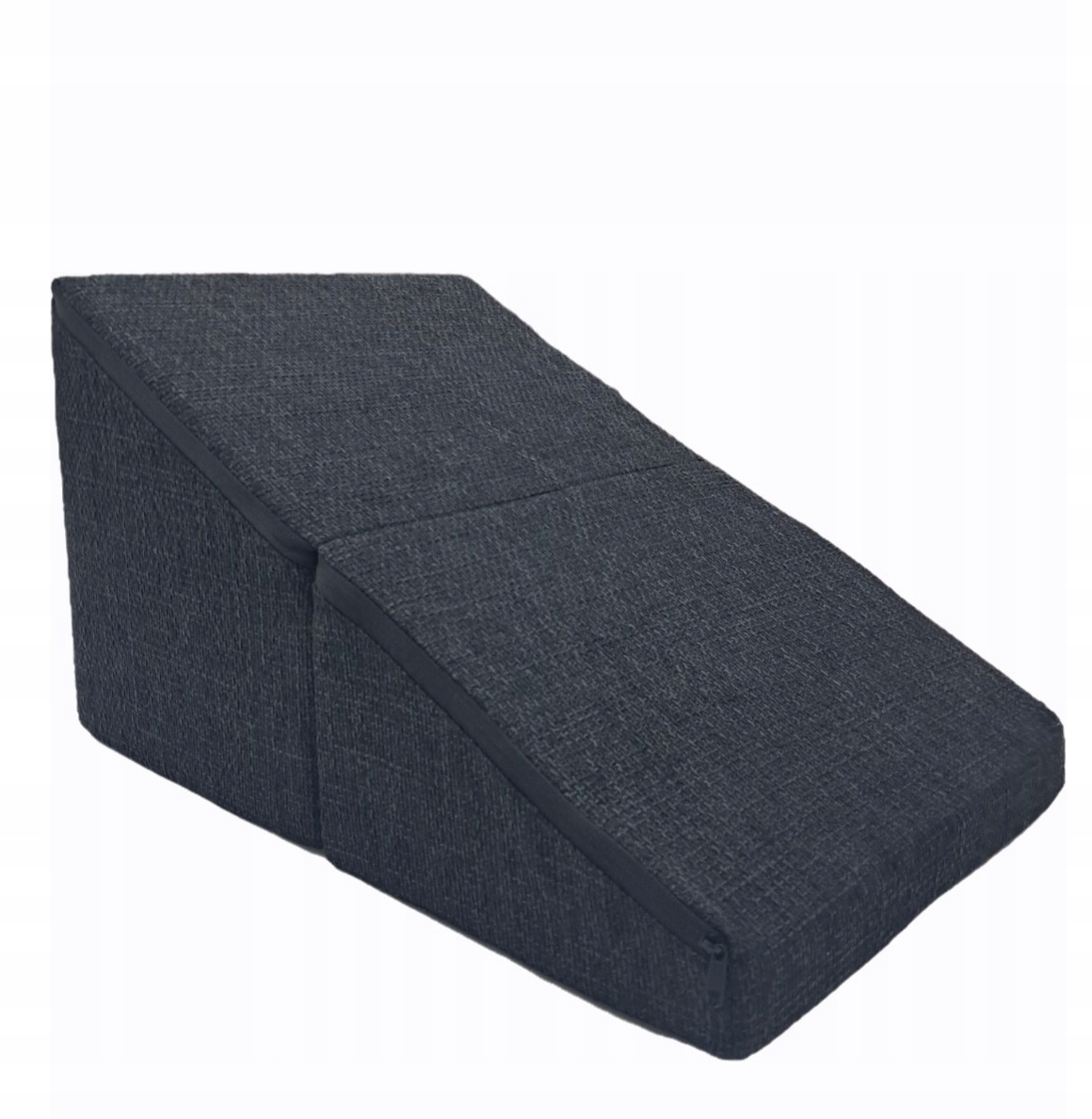 Schody podest dla psa kota 2w1 Pufa rampa Materiał Czarny Produkt Polski