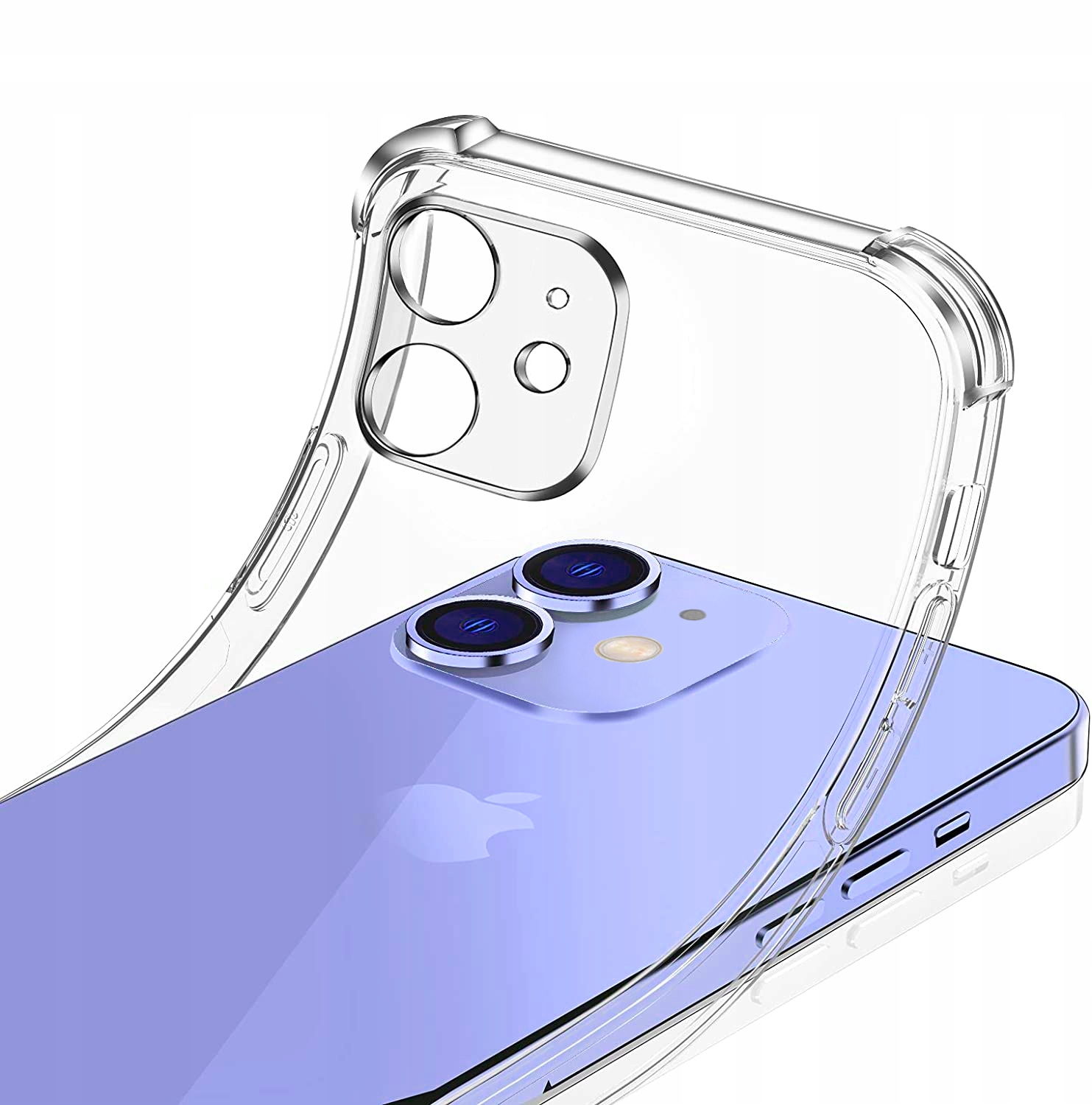

Etui Anti Shock Camera Szkło do Apple Iphone 12